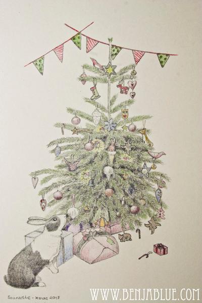 400x600 Simple Fun Stuff To Sketch For Xmas Tree Winter Scene Merry - Christmas Scene Drawing Ideas