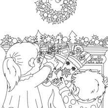 220x220 Christmas Scenes Coloring Pages - Christmas Scene Drawing Ideas
