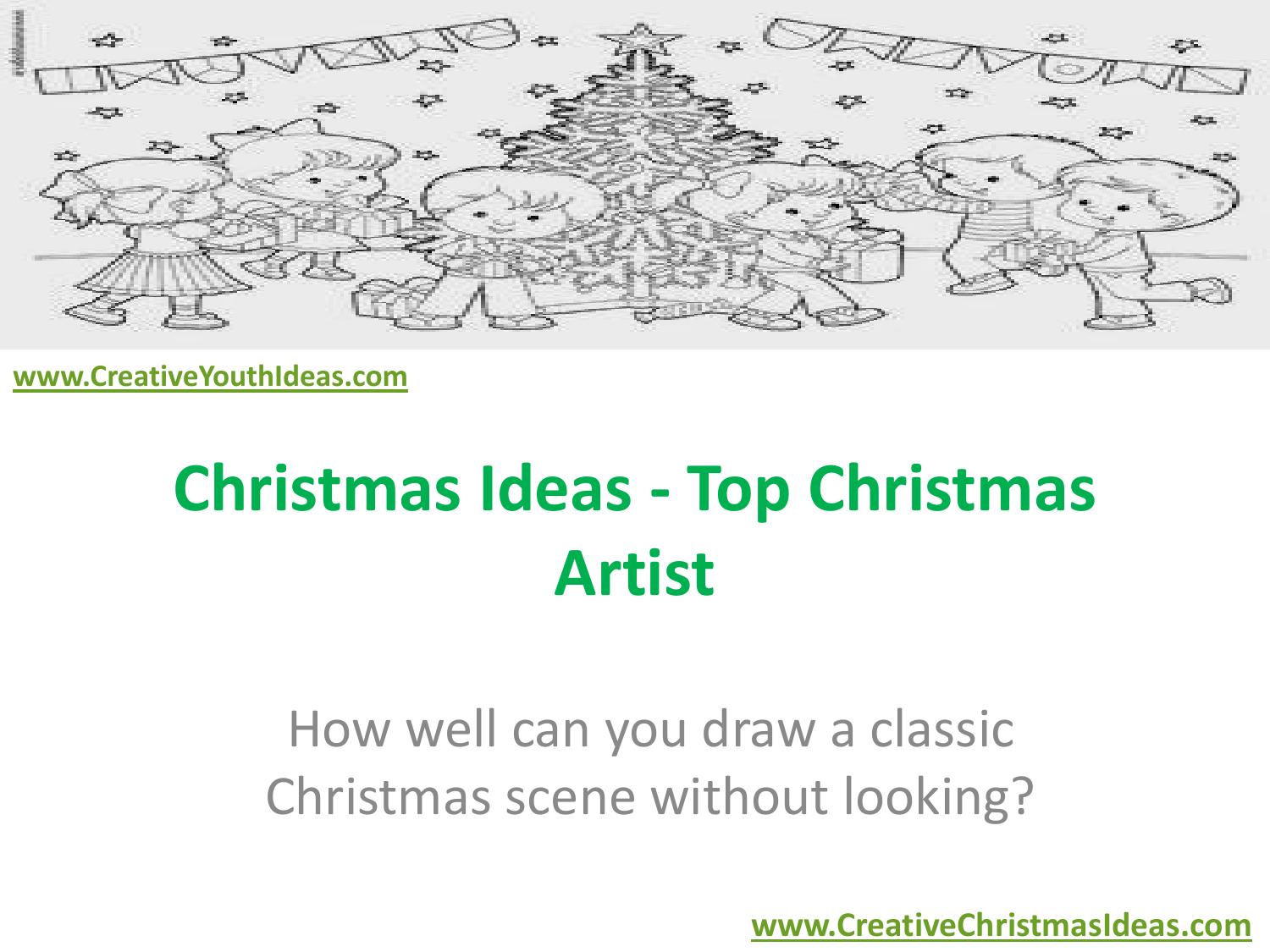 1500x1125 Christmas Ideas - Christmas Scene Drawing Ideas