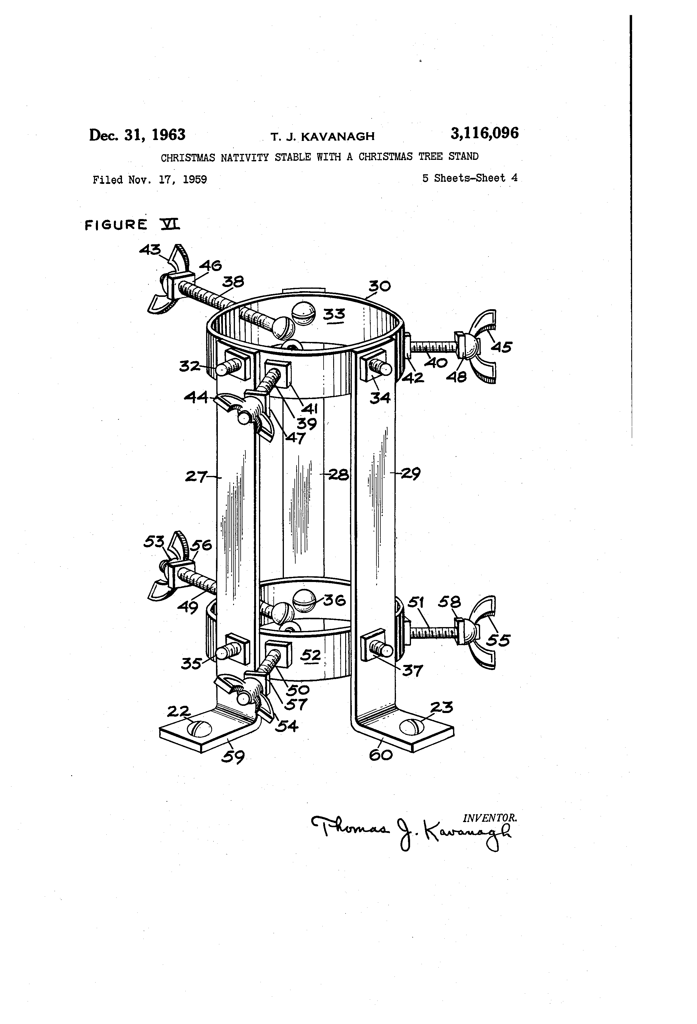 2320x3408 Brevet - Christmas Stable Drawing