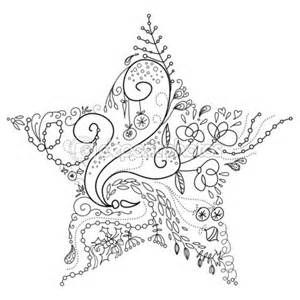 300x300 Christmas Stars Drawing - Christmas Star Drawing
