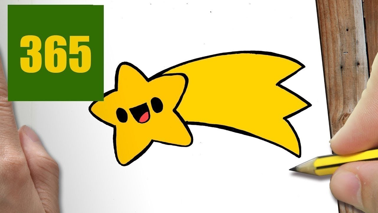 1280x720 how to draw a christmas star cute, easy step - Christmas Star Drawing