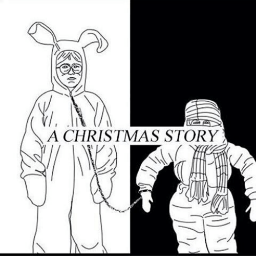 Christmas Story Drawing