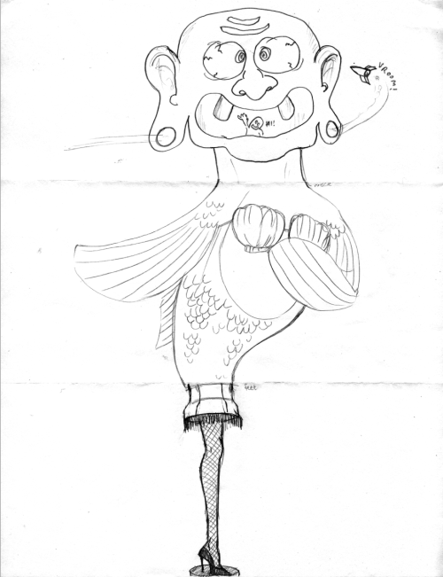 500x651 coming in the reboot of a christmas story mom drawing meats - Christmas Story Drawing