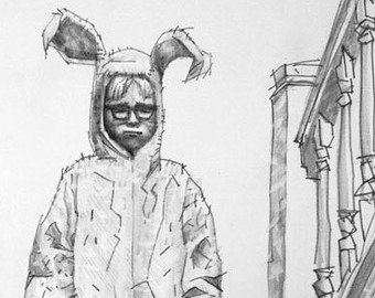 340x270 Ralphie Bb Gun Etsy - Christmas Story Drawing