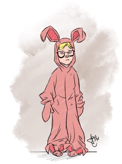 403x541 A Christmas Story - Christmas Story Drawing