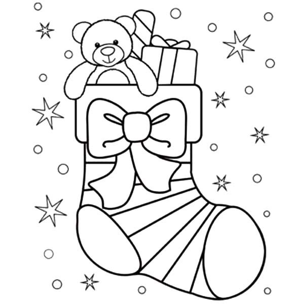 Christmas Teddy Bear Drawing at PaintingValley.com | Explore collection ...