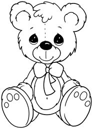 186x259 best teddy bear drawing images in bears, teddy bear - Christmas Teddy Bear Drawing