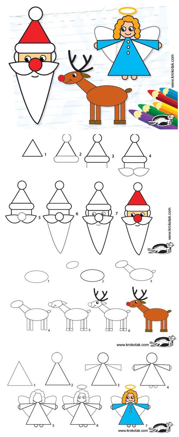 595x1452 Christmas Themed Drawings Halloween Holidays Wizard - Christmas Themed Drawings