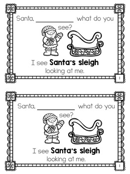 263x350 Christmas Themed Mini Booklet {writecolour Writedraw} - Christmas Themed Drawings