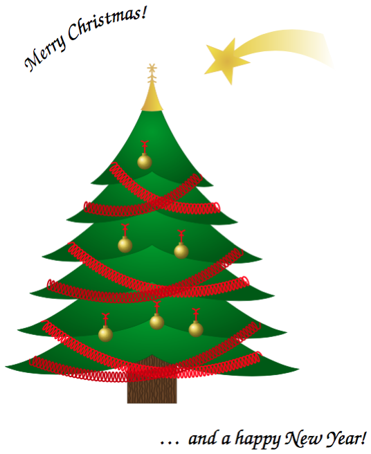 536x656 How Can We Draw A Christmas Tree With Decorations, Using Tikz - Christmas Tree Decoration Drawing