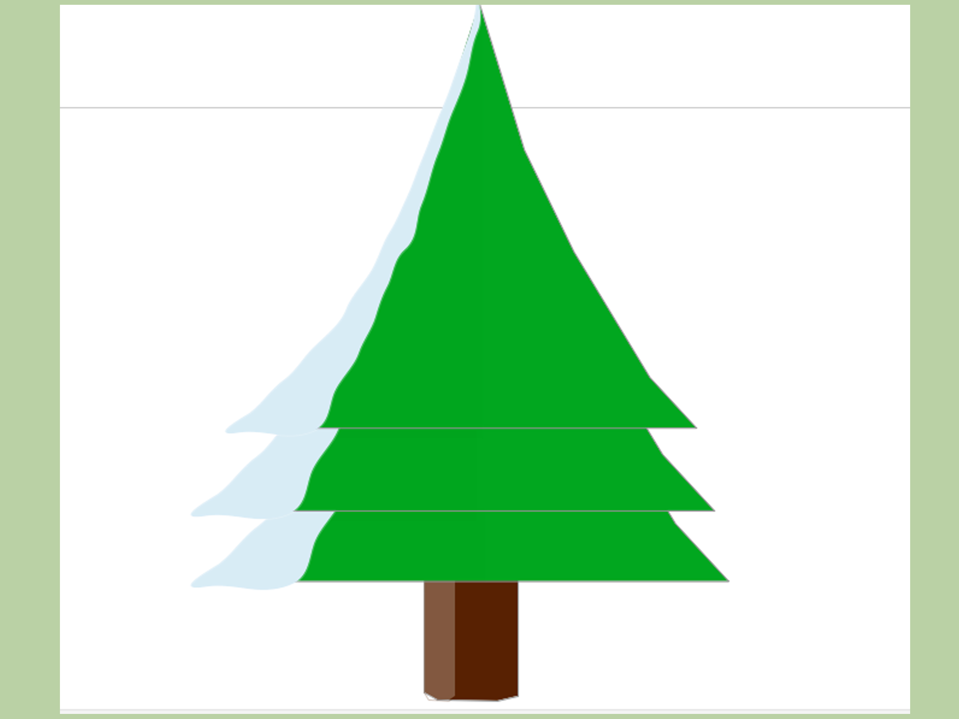 3200x2400 How To Draw A Christmas Tree With Open Office Draw - Christmas Tree Drawing