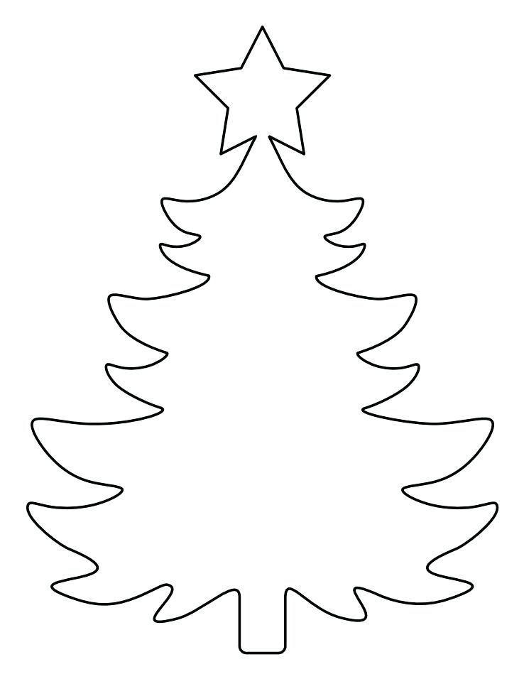 Christmas Tree Drawing Outline at PaintingValley.com | Explore ...