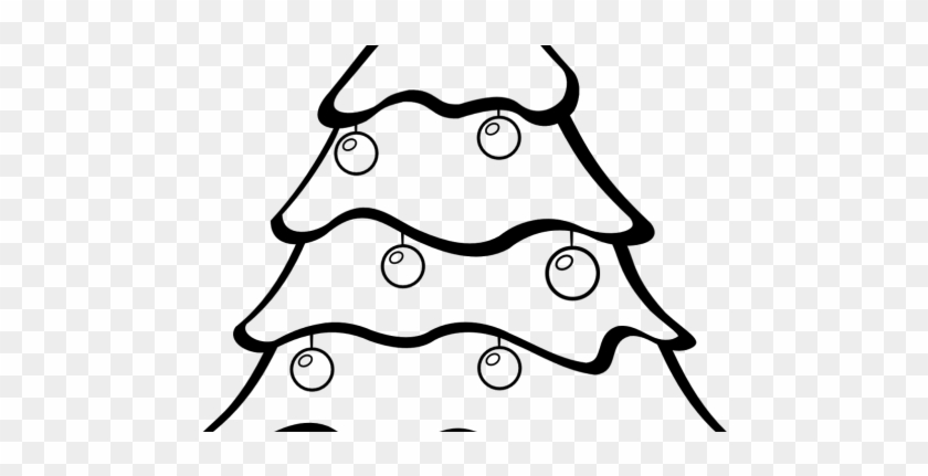 840x431 Christmas Tree Drawing Easy For Kids Step - Christmas Tree Drawing Pic
