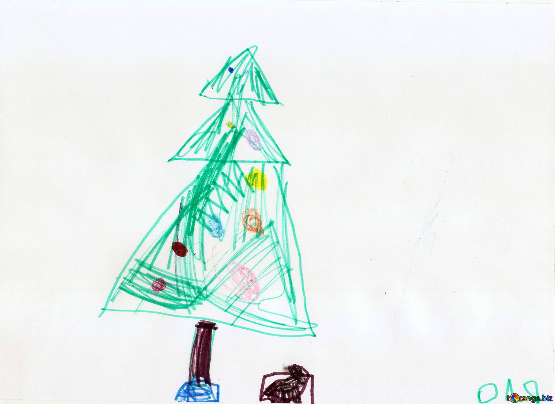 1920x1396 christmas trees pictures children drawing christmas tree christmas - Christmas Tree Drawing Pic