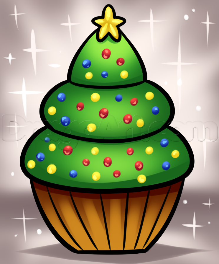 743x894 Diy Christmas Tree Drawings To Do With The Kids - Christmas Tree Drawing Pic