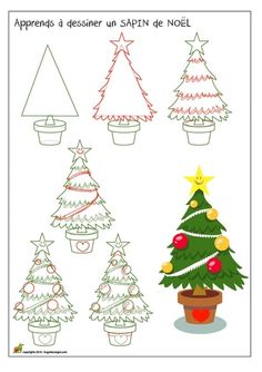 236x334 How To Draw A Christmas Tree Step - Christmas Tree Drawing Pictures