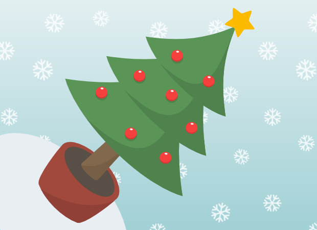 620x450 How To Draw A Christmas Tree In Inkscape Inkscape, Gimp - Christmas Tree Drawing Steps