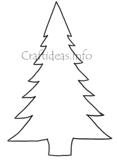 Christmas Tree Drawing Template at PaintingValley.com | Explore ...