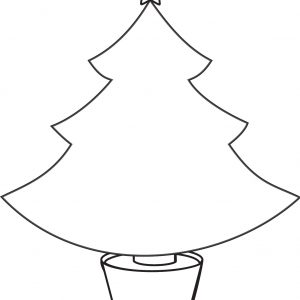 300x300 colored christmas tree template save christmas tree drawing - Christmas Tree Drawing Template