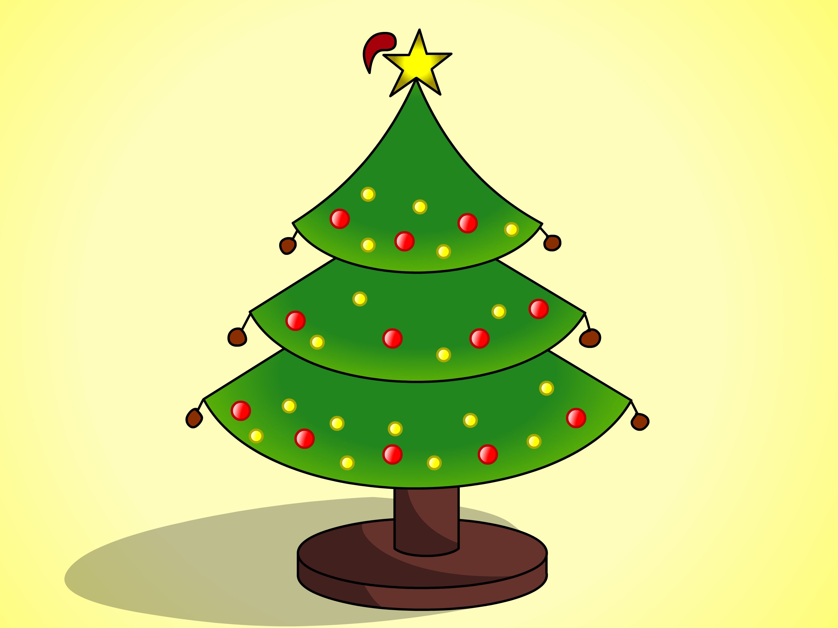 3200x2400 Xmas Tree Picture For Drawing Merry Christmas - Christmas Tree Images Drawing