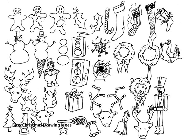 600x457 Easy Christmas Drawing Ideas Draw A Christmas Tree Step - Christmas Tree Step By Step Drawing