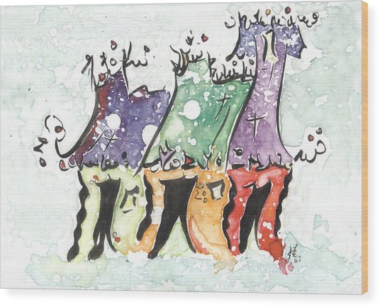 536x433 Christmas Village Painting - Christmas Village Drawing