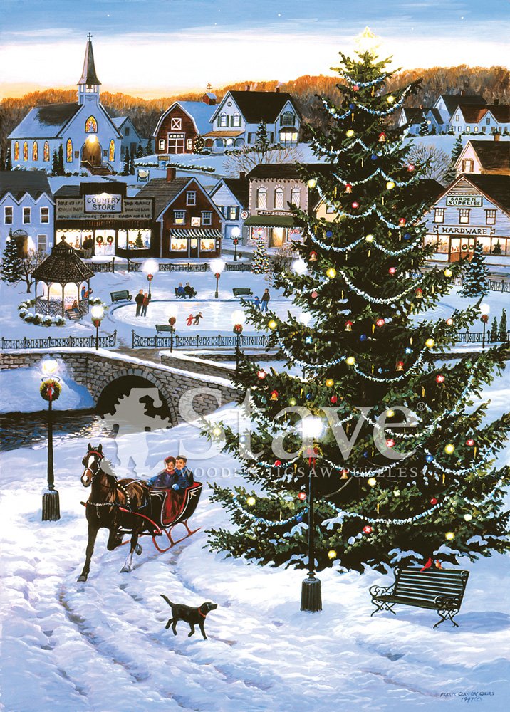 Christmas Village Drawing at Explore collection of