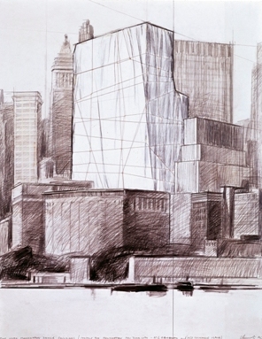 296x383 christo and jeanne claude, years, exhibitions, annely juda - Christo Drawings