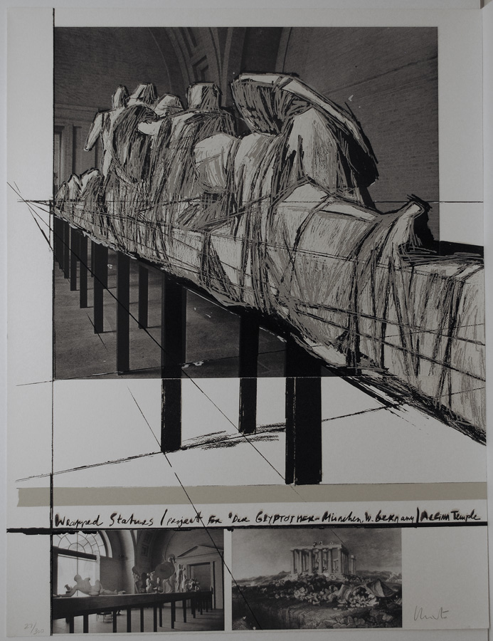 693x900 christo and jeanne claude - Christo Drawings