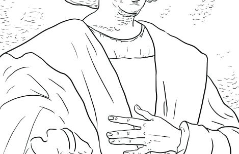 469x304 Christopher Columbus Coloring Pages Coloring Pages Christopher - Christopher Columbus Drawing