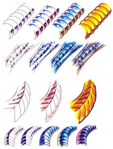 227x300 drawing chrome help me tattoo training forum - Chrome Drawing