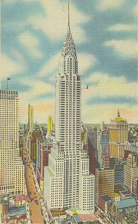 269x437 New York Architecture Images Chrysler Building - Chrysler Building Drawing