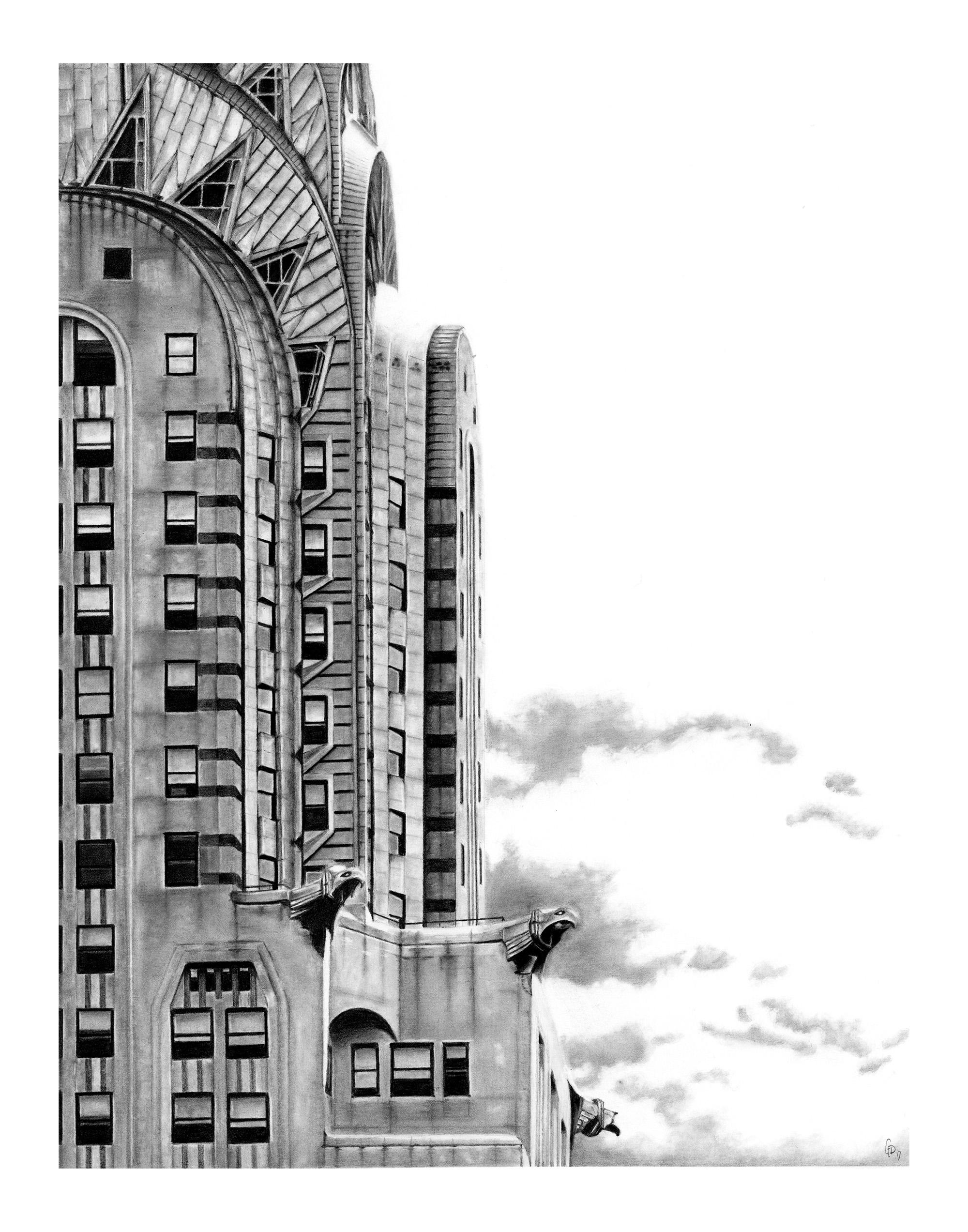 Chrysler Building Drawing at PaintingValley.com | Explore collection of