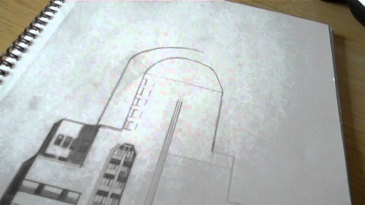 1280x720 My Chrysler Building Drawing - Chrysler Building Drawing