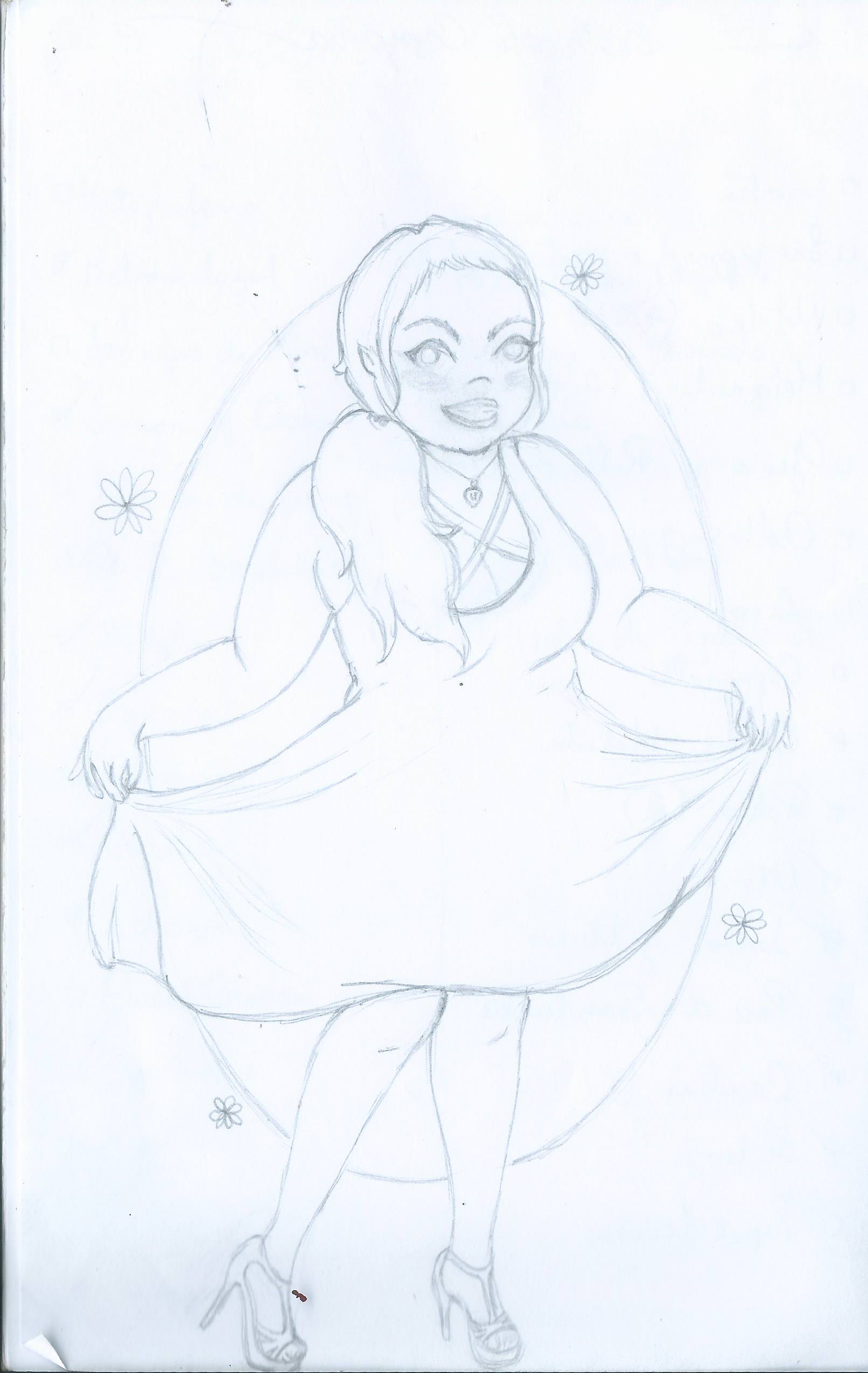 1612x2550 little chubby girl - Chubby Girl Drawing