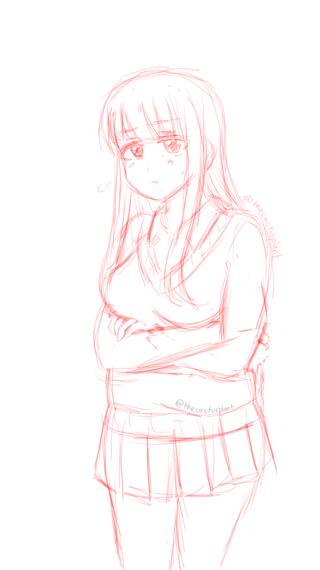 320x570 chubbygirl drawings on paigeeworld pictures of chubbygirl - Chubby Girl Drawing