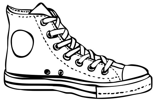 550x355 Converse Chuck Taylor Shoes Posters - Chuck Taylor Drawing
