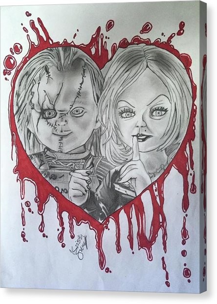 Chucky Doll Drawing at PaintingValley.com | Explore collection of