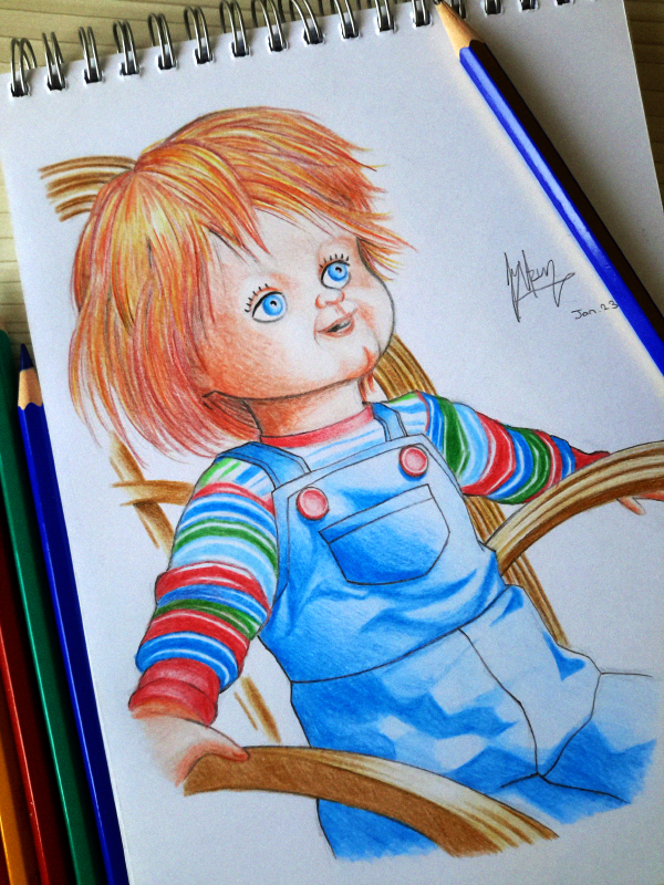 Chucky Doll Drawing at Explore collection of
