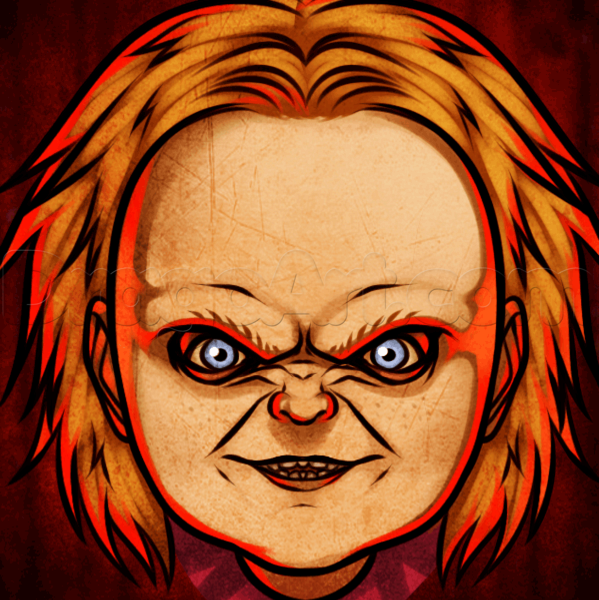 Chucky Doll Drawing at Explore collection of