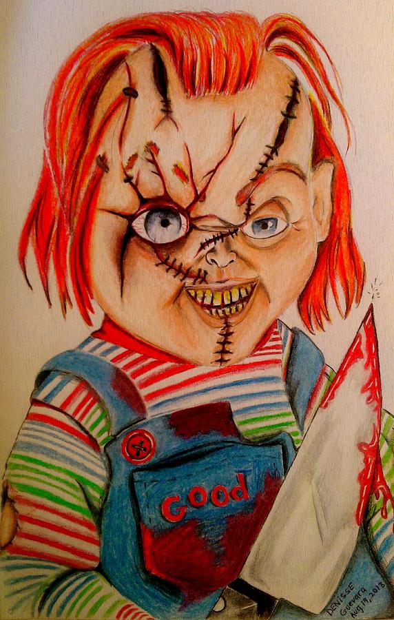 572x900 chucky drawing - Chucky Drawing
