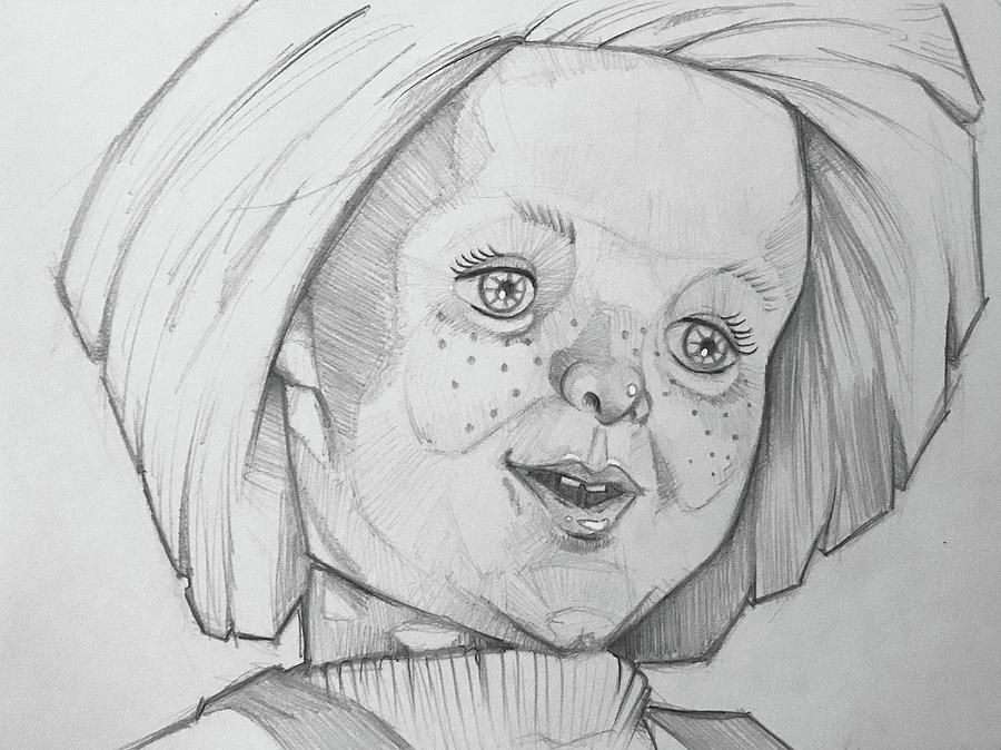 900x674 chucky drawing - Chucky Drawing