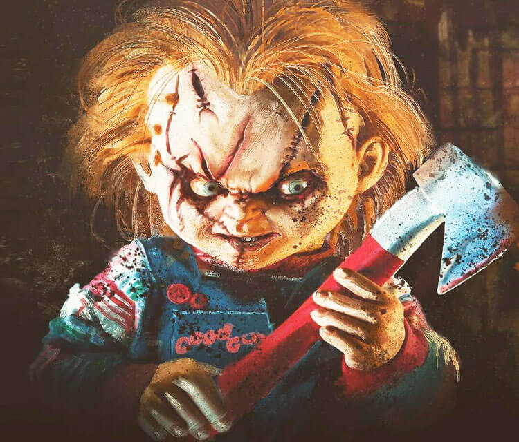 750x640 chucky drawing - Chucky Drawing