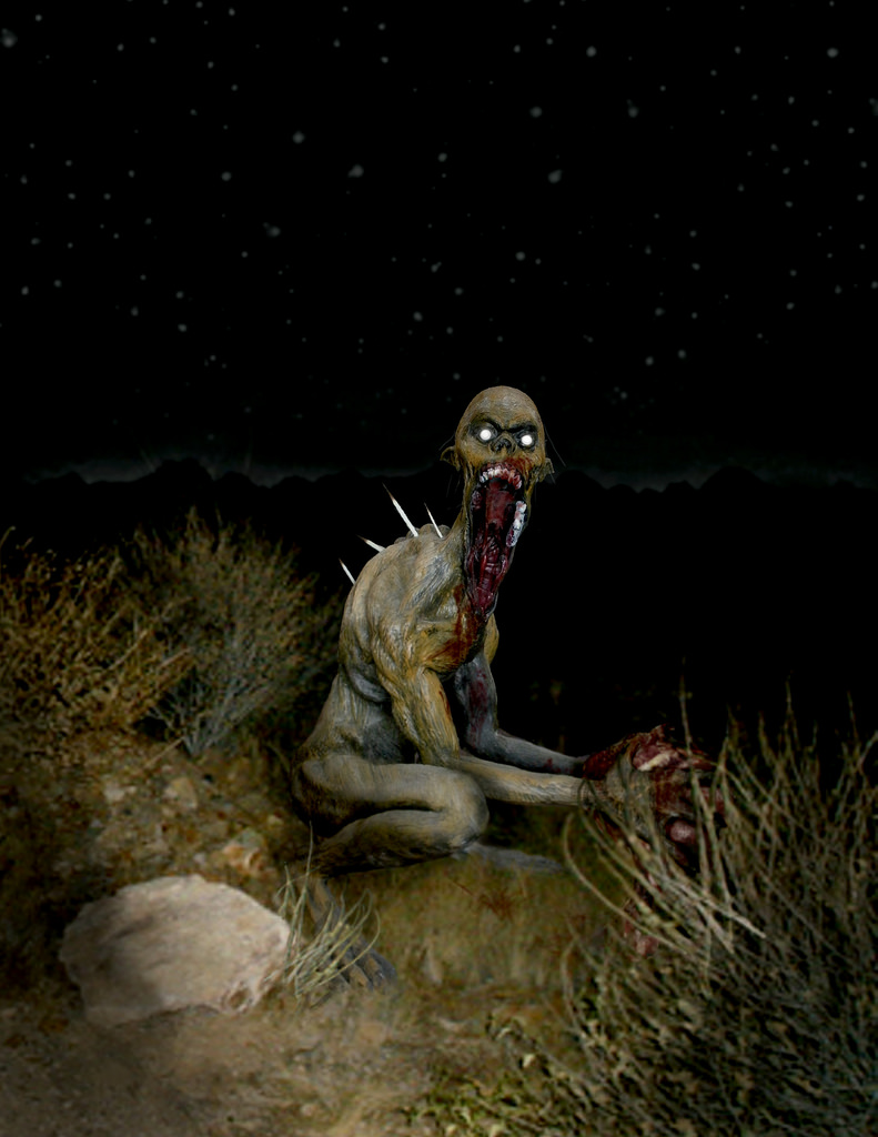 791x1024 El Chupacabra Creepy - Chupacabra Drawing