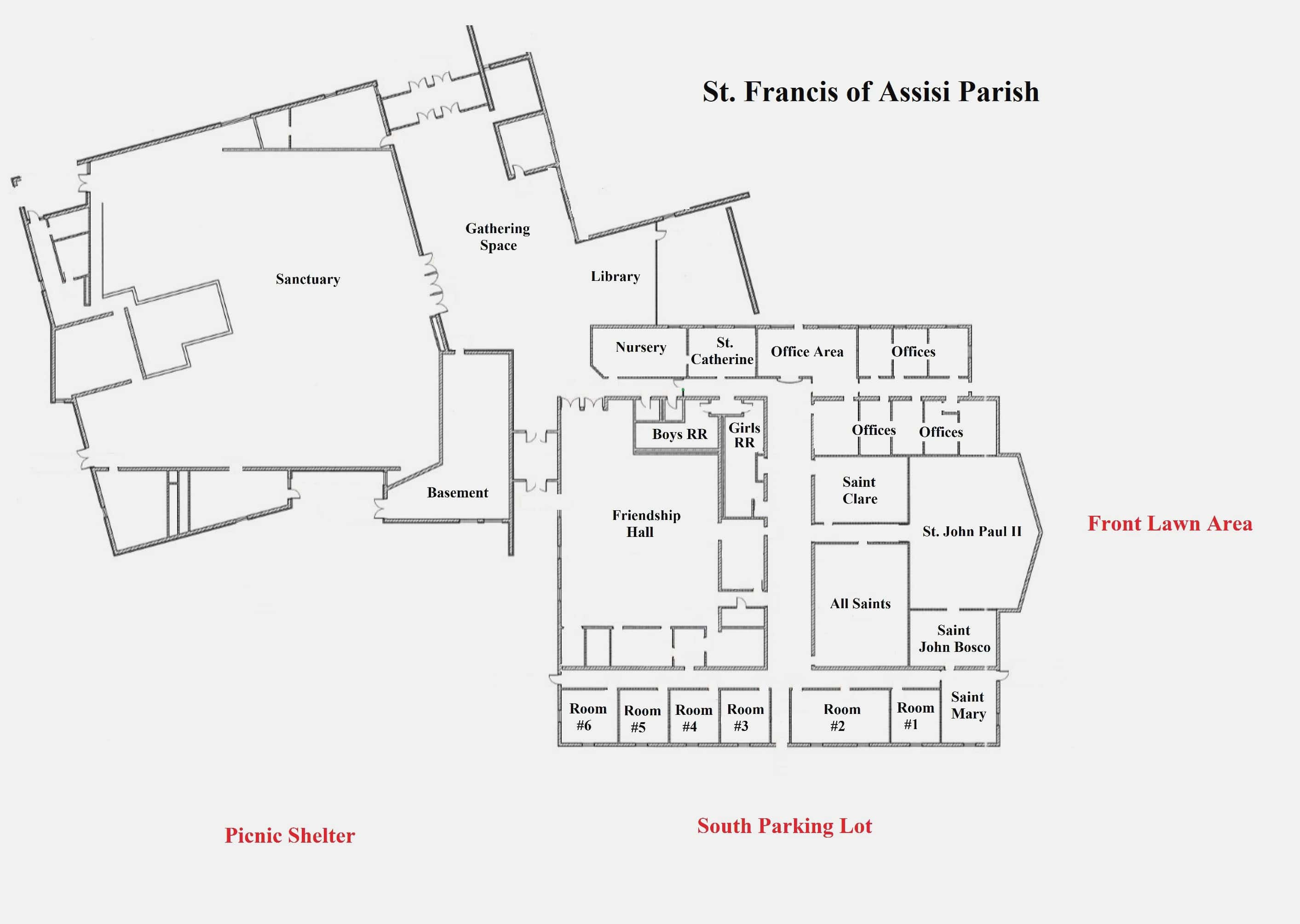 2826x2010 catholic church altar layout chiefly campus locations st francis - Church Altar Drawing