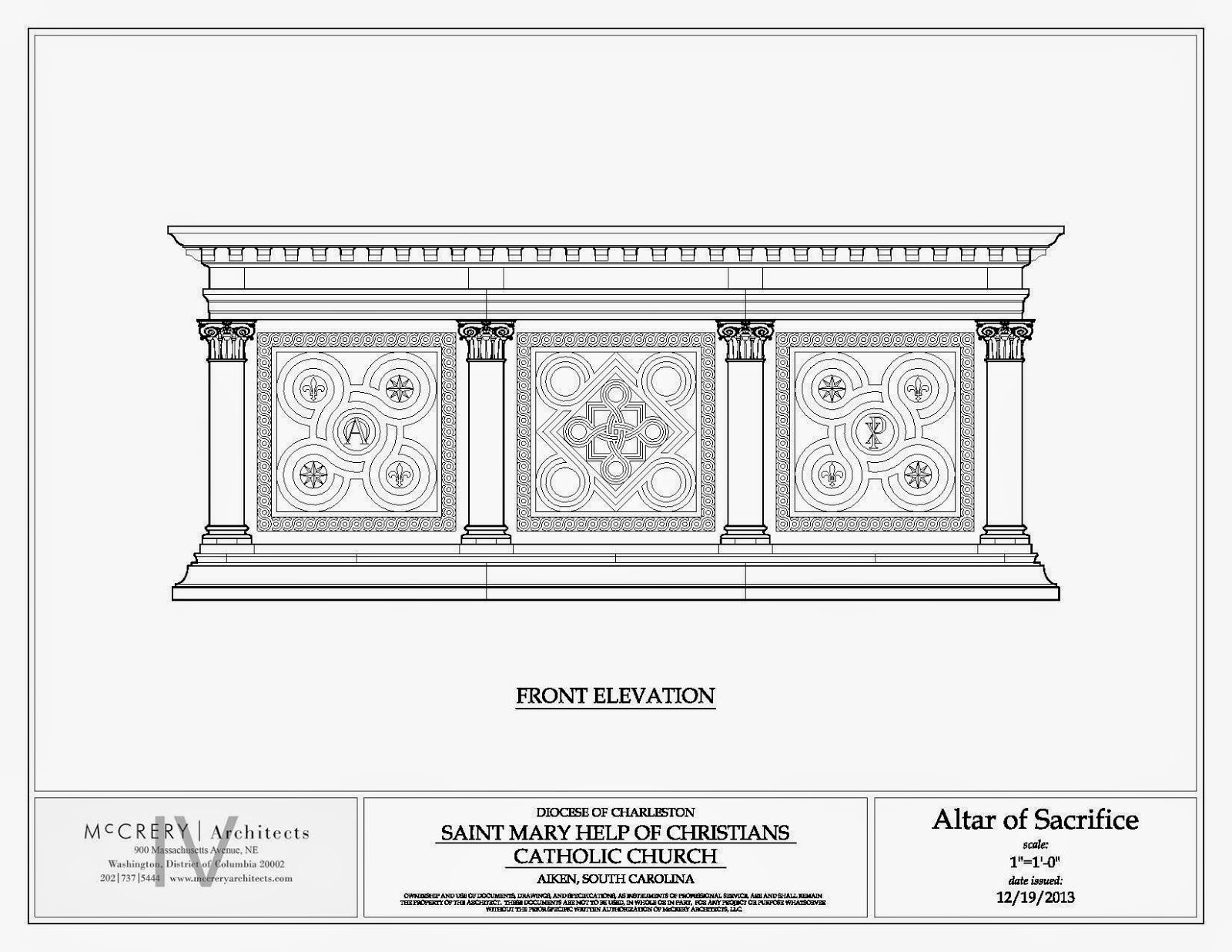 1600x1236 catacomb static mesh in drawings - Church Altar Drawing