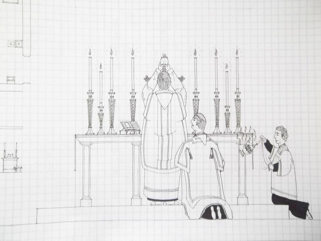 1024x768 the world's best photos of altar and elevation - Church Altar Drawing