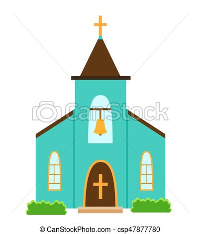 404x470 Church Icon Isolated On White Background Vector Illustration - Church Cartoon Drawing