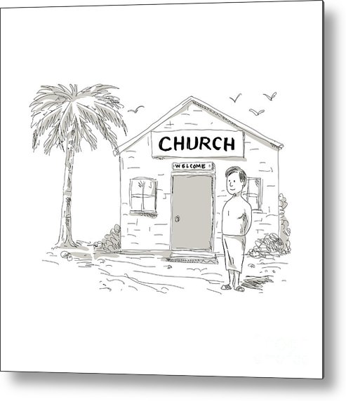 493x572 Samoan Boy Stand - Church Cartoon Drawing